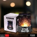 Star Night Light Projector – USB LED Lamp for Kids’ Room (Battery Free) - With Dupatta by Nari Haat, Indian ethni...