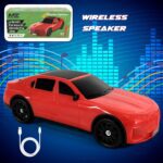 Wireless Bluetooth Speaker Portable Car Shape Music Speaker Support Bluetooth - Back View by Nari Haat, Indian ethnic...