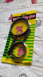 Magnifying Glass Lens – Dual-Sided Glass Magnifier (75mm & 50mm, 2 Pc Set) - Full Detail by Nari Haat, Indian ethni...