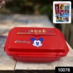 Cartoon Printed 4-Compartment Insulated Lunch Box for Kids - With Dupatta by Nari Haat, Indian ethnic wear, women clo...