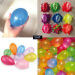 Non Toxic Holi Water Balloons (Pack of 500 Balloons) (Multicolour) - Closeup Embroidery by Nari Haat, Indian ethnic w...