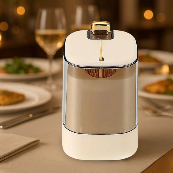 Toothpick Holder Dispensers,  for Home Living room Kitchen Restaurant (1 Pc) - Front View by Nari Haat, Indian ethnic...