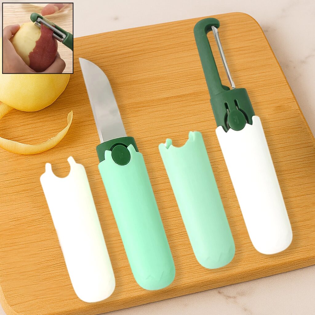2-in-1 Multifunctional Fruit Vegetable Peeler