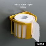 Toilet Paper Holder Bathroom, Tissue Roll Wall Mounted Plastic Bathroom Toilet Paper Roll Holder, Tissue Holder with ...