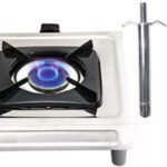 Stainless Steel Electronic Gas Lighter for lighting Gas Stove - Back View by Nari Haat, Indian ethnic wear, women clo...