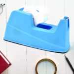 Plastic Tape Dispenser Cutter for Home Office use (1 pc / Big) - Neckline Detail by Nari Haat, Indian ethnic wear, wo...