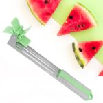 Stainless Steel Washable Watermelon Cutter – Windmill Slicer & Peeler - Closeup Embroidery by Nari Haat, Indian eth...