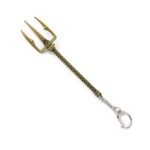 Aquaman Metal Keychain - Durable Stainless Steel Design (1 Pc) - Sleeve Design by Nari Haat, Indian ethnic wear, wome...