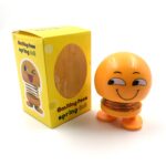 Emoji Shake Car Dashboard Doll Dance for Car interior Decoration With LED Light - Sleeve Design by Nari Haat, Indian ...