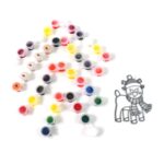 Acrylic Paint Color Kits 1 Set, Multi Color (1 Set) - Front View by Nari Haat, Indian ethnic wear, women clothing, de...