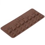 Silicone Chocolate Mould Chess Shape (1 Pc) - Sleeve Design by Nari Haat, Indian ethnic wear, women clothing, designe...