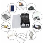 Screwdriver Electronic Laptop, Mobile Repair Tool Kit (117 Pcs Set) - Full Detail by Nari Haat, Indian ethnic wear, w...