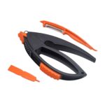 Multifunctional Garlic Press, Garlic Mincing & Crushing Tool (1 Pc) - Fabric Detail by Nari Haat, Indian ethnic wear,...