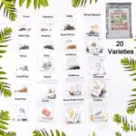 20 Varieties of Vegetable & Flower Seeds Combo (1 Pkt. / 20 Varieties) - Front View by Nari Haat, Indian ethnic wear,...