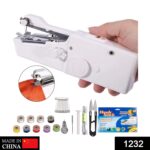Handheld Portable Mini Electric Cordless Sewing Machine for Beginners - With Dupatta by Nari Haat, Indian ethnic wear...