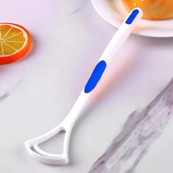 Silica Handle Tongue Cleaner Brush