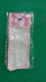 Cartoon Cloth Lace Remote Control Cover Remote Case (1 Pc / 21×8 CM / Medium) - Fabric Detail by Nari Haat, Indian e...