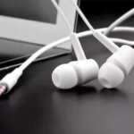 Headphone Isolating stereo headphones with Hands-free Control - Fabric Detail by Nari Haat, Indian ethnic wear, women...