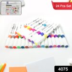 Fancy Art Markers, 24 Colours Double-ended Art (24 Pcs Set) - With Dupatta by Nari Haat, Indian ethnic wear, women cl...