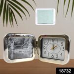 Plastic Foldable Desk Clock (1 Pc / With Box) - With Dupatta by Nari Haat, Indian ethnic wear, women clothing, design...