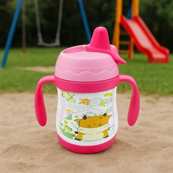 Vacuum Stainless Steel Water Bottle With Carry Handle & Straw Fridge Water Bottle Double Wall, Leak Proof, Rust Proof...