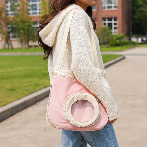 Hobo Bag for College Students Girls Shopping Bag Casual Handbag Lightweight Tote Bag - Front View by Nari Haat, India...