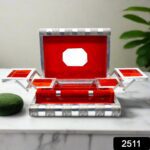 Wooden Jewellery Organizer Multi Purpose Box Bangle Box - With Dupatta by Nari Haat, Indian ethnic wear, women clothi...