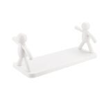 Floating Shelves Bedroom Wall Shelves for Living Room / Kitchen Wall Mounted Shelf - Back View by Nari Haat, Indian e...