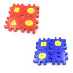 Colorful Digital Building Blocks Set – Educational Toy for Kids Ages 3–12 - Back View by Nari Haat, Indian ethnic...