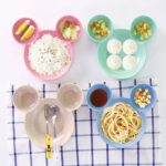 Mickey Mouse Shape Plates for Kids, BPA Free, & Unbreakable Children’s Food Plate - Full Detail by Nari Haat, India...