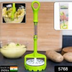 One-Handed Manual Mashed Potato Spring Press Tool - With Dupatta by Nari Haat, Indian ethnic wear, women clothing, de...