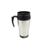 Stainless Steel Vacuum Glass Insulated Glass Coffee Cups, Tumbler (With Lid & Handle / 1 pc) - Sleeve Design by Nari ...