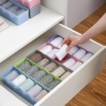 Dividers Tray Organizer Clear Plastic Bead Storage Tray (Multicolour) - Full Detail by Nari Haat, Indian ethnic wear,...