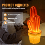 Ceramic Table Lamp Big Desk Lamp (1 Pc) - Back View by Nari Haat, Indian ethnic wear, women clothing, designer suit