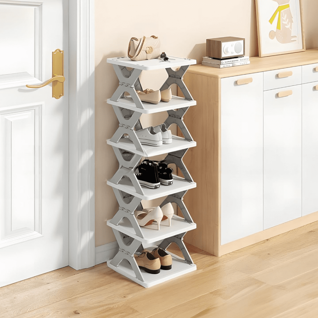 Foldable Shoe Rack Entryway