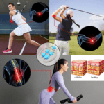 Muscle Massage Roller for Leg Soreness & Relaxation (5 Wheels, 1 Pc) - With Dupatta by Nari Haat, Indian ethnic wear,...