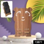 Wooden Cartoon Shape Design Mobile Stand  (1 Pc) - With Dupatta by Nari Haat, Indian ethnic wear, women clothing, des...