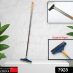 2 in 1 Cleaning Brush & Wiper , Long Handle Floor Brush - With Dupatta by Nari Haat, Indian ethnic wear, women clothi...