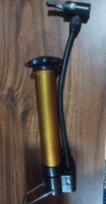 Hand Air Ball Pump – Portable Metal Inflator for Basketball, Soccer & More - Fabric Detail by Nari Haat, Indian eth...