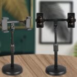 Mobile Phone Stand and Holder for Online Classes Table Bed - Fabric Detail by Nari Haat, Indian ethnic wear, women cl...