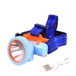 Mini Rechargeable Power Headlamp With Plastic Case (1 Pc) - Sleeve Design by Nari Haat, Indian ethnic wear, women clo...