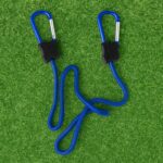 Carabiner Bungee Cord with Hook for Luggage & Bags (1 Pc / Mix Color) - Back View by Nari Haat, Indian ethnic wear, w...