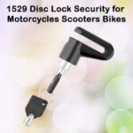 Disc Lock Security for Motorcycles Scooters Bikes - Closeup Embroidery by Nari Haat, Indian ethnic wear, women clothi...
