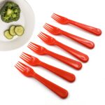 6pc Plastic Baby Fork Spoon Set