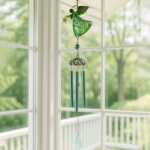 Decoration Wind Chimes Outdoor Hanging Dragonfly Wind Chime (1 Pc) - Front View by Nari Haat, Indian ethnic wear, wom...