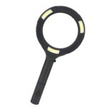 Magnifying Glass with 3 Led Light 3X Power and Rubberized Handle - Closeup Embroidery by Nari Haat, Indian ethnic wea...