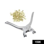 Grommet Rivets Eyelet Setting Pliers Tool - With Dupatta by Nari Haat, Indian ethnic wear, women clothing, designer suit