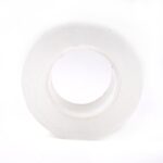 Sticky Double Sided Tape Washable Adhesive Tape Reusable (7×3 Cm / 1 Pc) - Back View by Nari Haat, Indian ethnic wea...