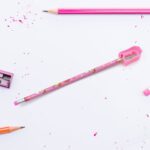 Kids' Stationery Kit: Wooden Pencils, Sharpener, Eraser, Diary (8 Pc Set) - Full Detail by Nari Haat, Indian ethnic w...