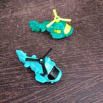 Small DIY Helicopter Toy, Small Kid's Toy, Rotating Tail  Wing DIY Helicopter - Fabric Detail by Nari Haat, Indian et...